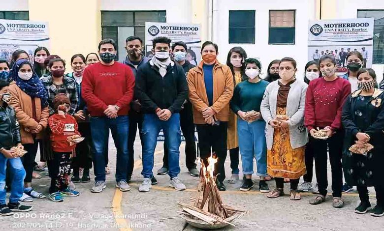 Motherhood University celebrates Lohri, Sakranti