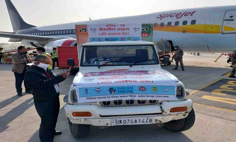 Covid-19 vaccine arrives in U’khand