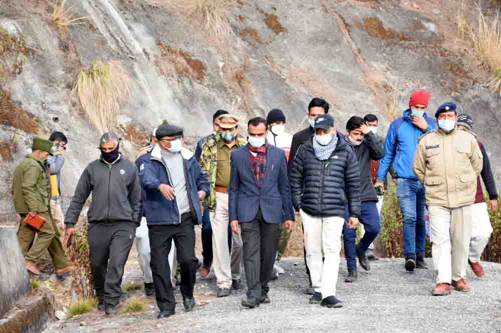 tourism secretary takes stock of development works