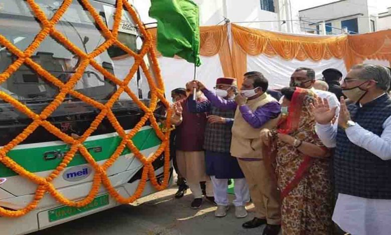 Electric buses start operation on ISBT-Rajpur route