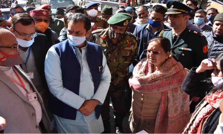 Governor Maurya takes stock of rescue operation