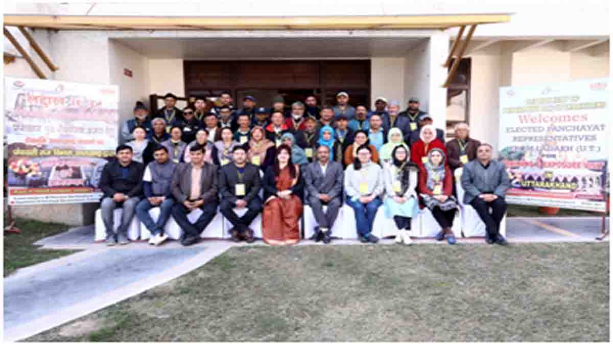 panchayat representatives from Ladakh