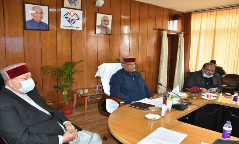 timely completion of reconstruction works in Kedarnath & Badrinath
