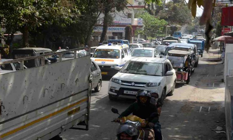 People suffering effects of political roadshows