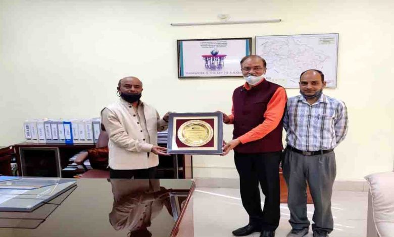 UJVNL appreciated for DRIP works