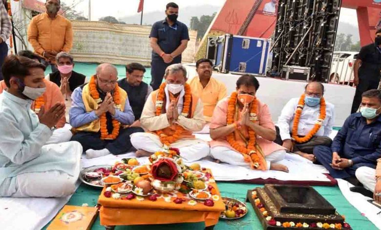 CM inaugurates 31 development works in Haridwar