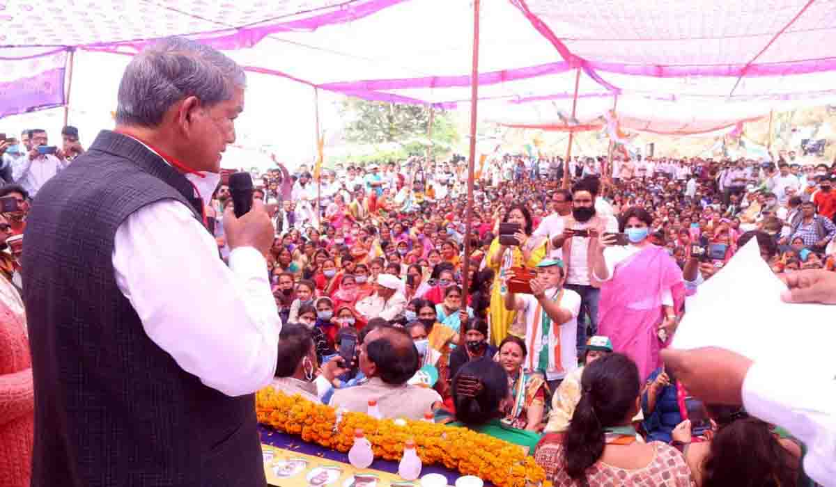 Harish Rawat hits campaign trail on last day