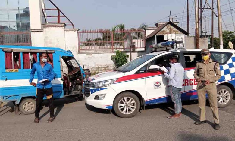 'People with emergencies can travel by public transport'