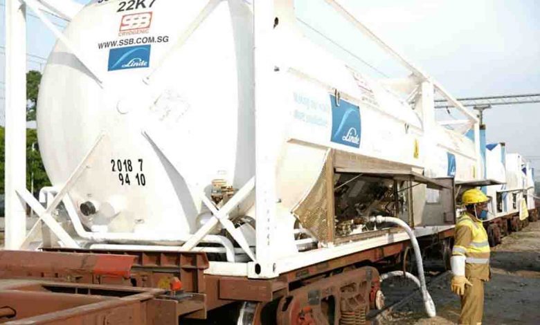 First Oxygen Express reaches Doon with 80 MT of O2