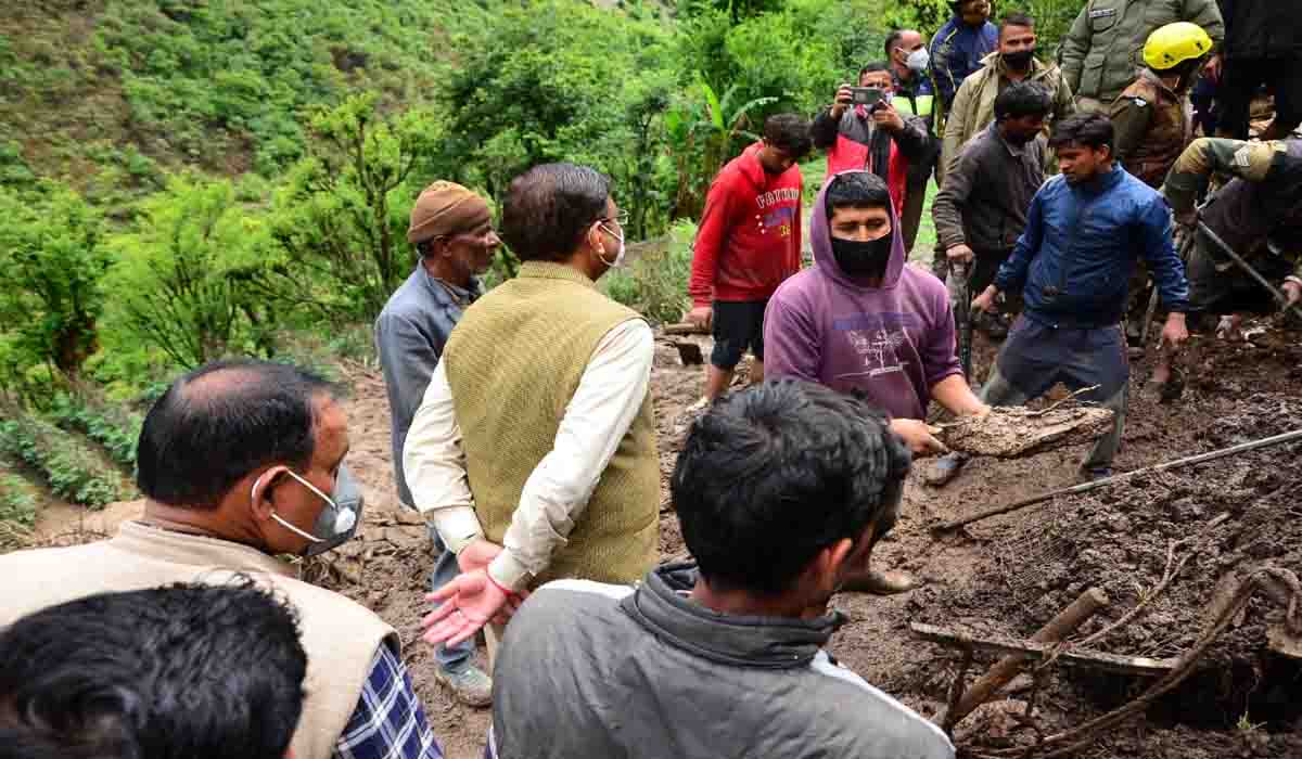 Pritam visits disaster affected village of Chakrata