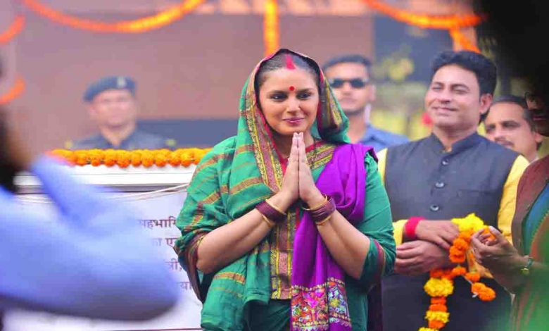 huma-adorns-a-new-look-in-maharani