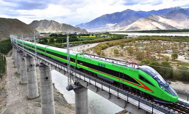 china-launches-first-bullet-train-in-tibet--close-to-indian-border