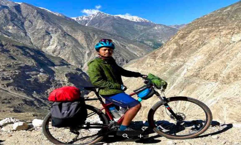 Cycle to improve physical & mental health, says Rana after cycling from Doon to Leh