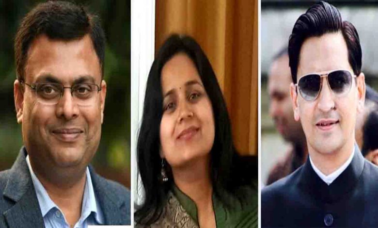 Nitish Jha radhika jha and Deepak Rawat take charge of new depts