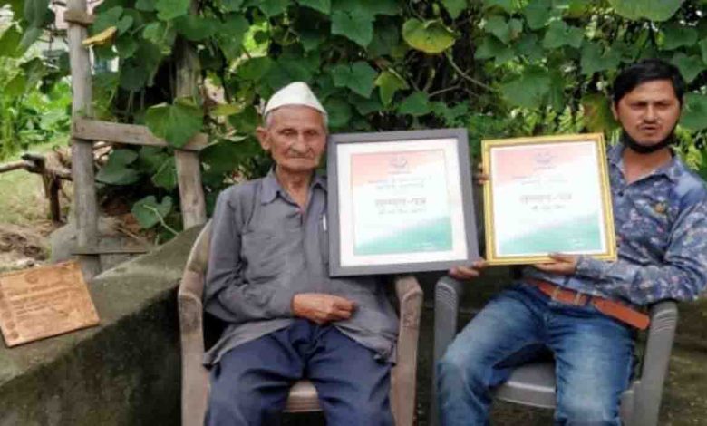 Azad Hind Fauj veteran happy with development