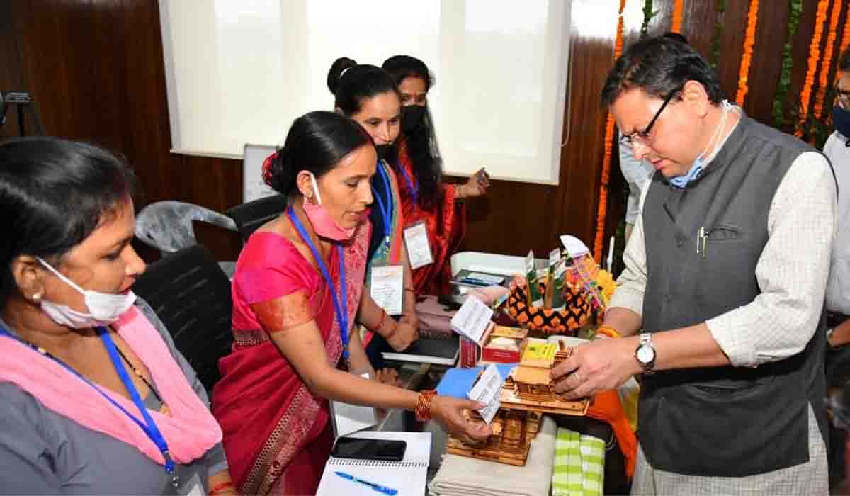 Dhami declares package of Rs 118.35 Cr for women SHGs