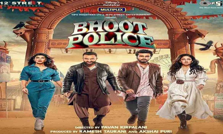 arjun--jacqueline--yami-unveil--bhoot-police--trailer