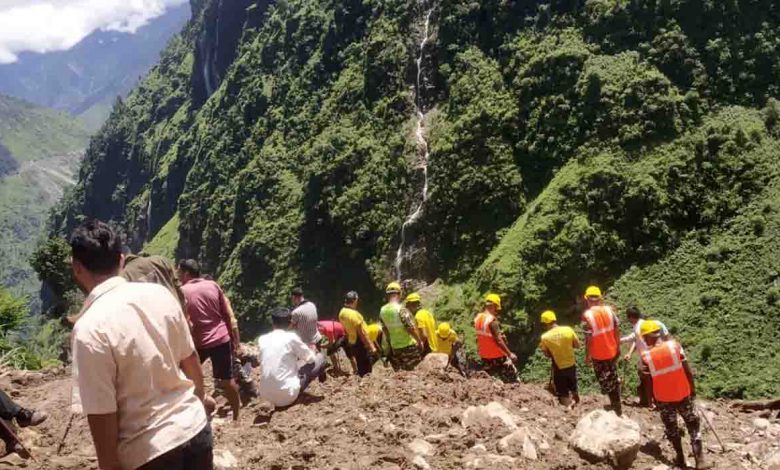 cloudburst in Dharchula in Pithoragarh district