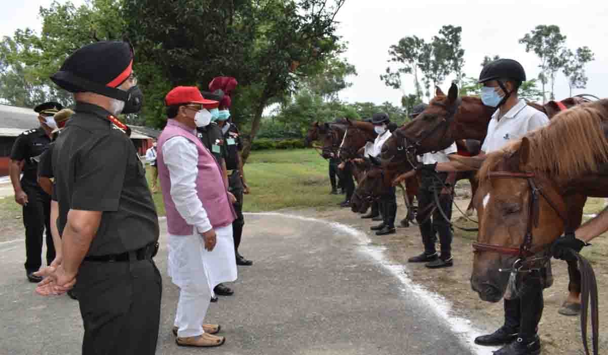 Ajay Bhatt visits Indian Military Academy