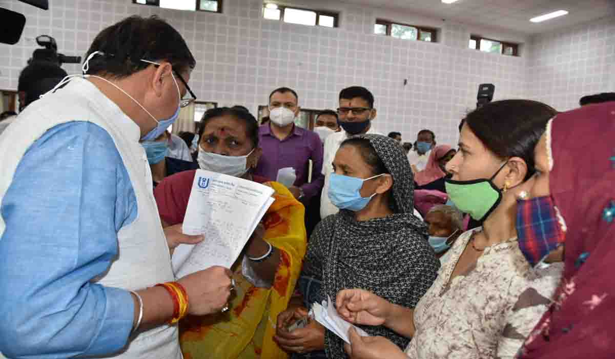 CM Dhami holds Janata Darbar, assures prompt action on grievances