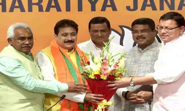 Cong MLA Rajkumar joins BJP