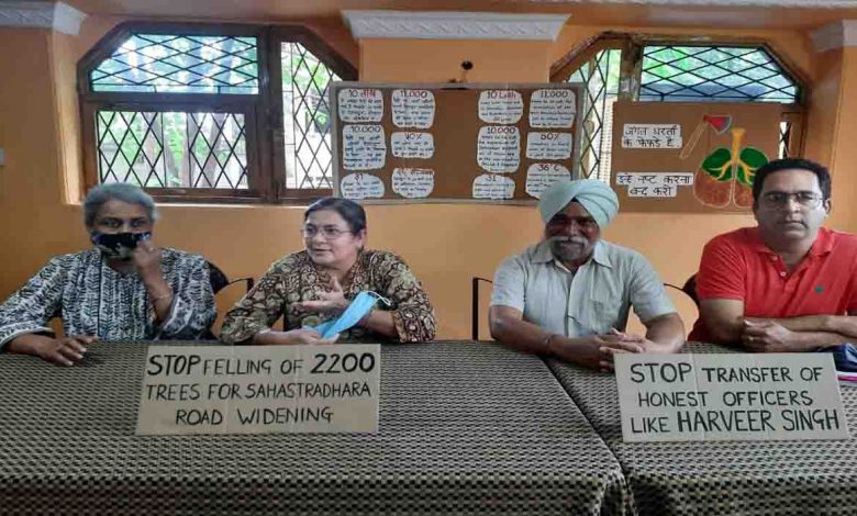NGOs warn of protest against planned felling of 2,200 trees