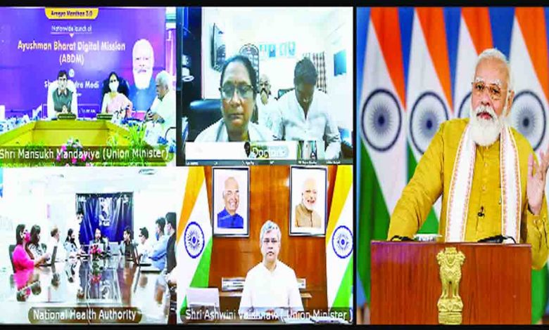 digital-ids-a-new-phase-of-health-facilities--modi
