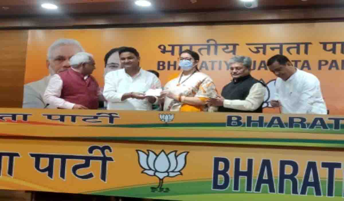 Bhimtal MLA RS Kaida joins the BJP