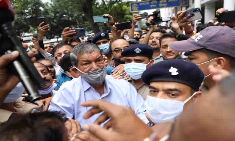 Congress protests against the Lakhimpur Khiri violence