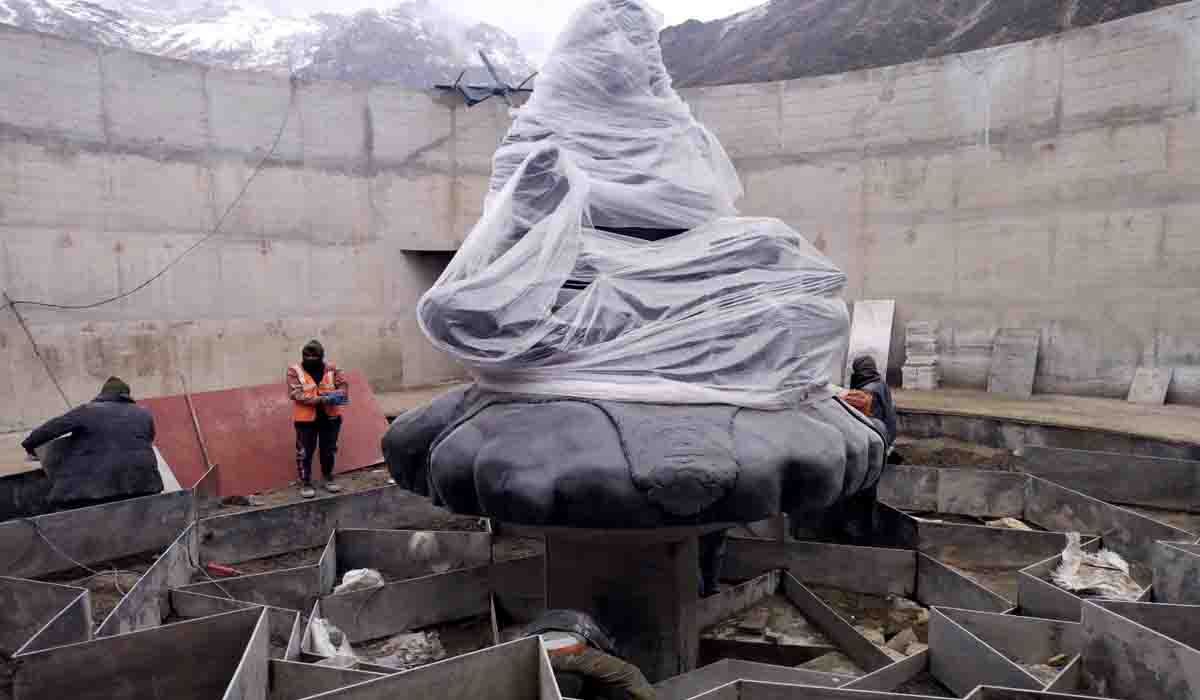 Shankaracharya’s idol installed at Kedarnath