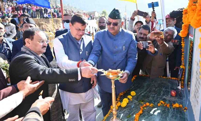 BJP president Nadda, CM Dhami initiate Shaheed Samman Yatra