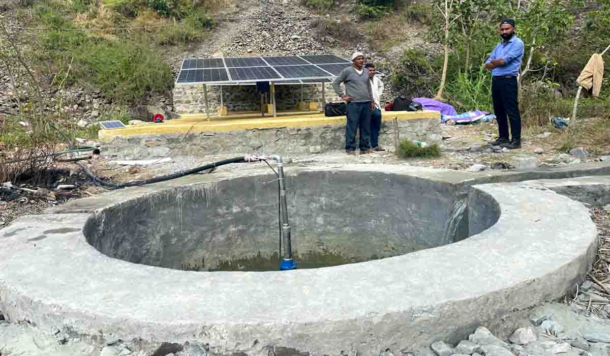 Nainital admin sets up solar energy-driven pumps for irrigation