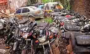 Police to start campaign to dispose of seized vehicles