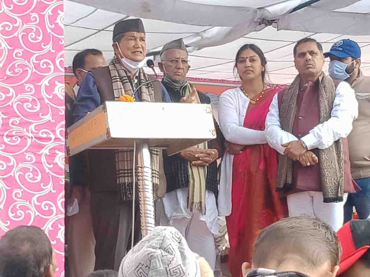 Cong govt will bring employment & prosperity – Rawat