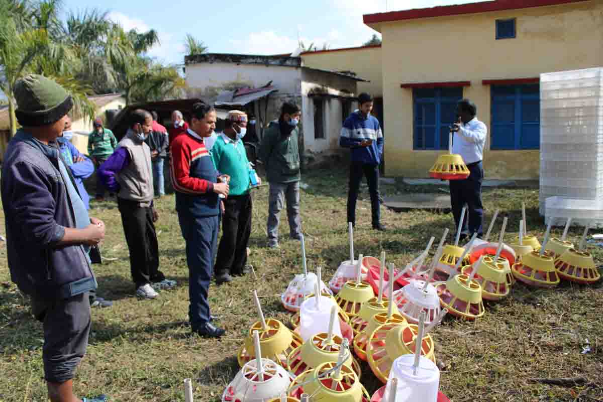 IISWC trains farmers in means of doubling income