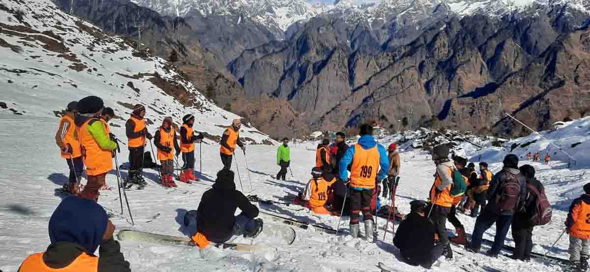 National Skiiing Championship begins in Auli