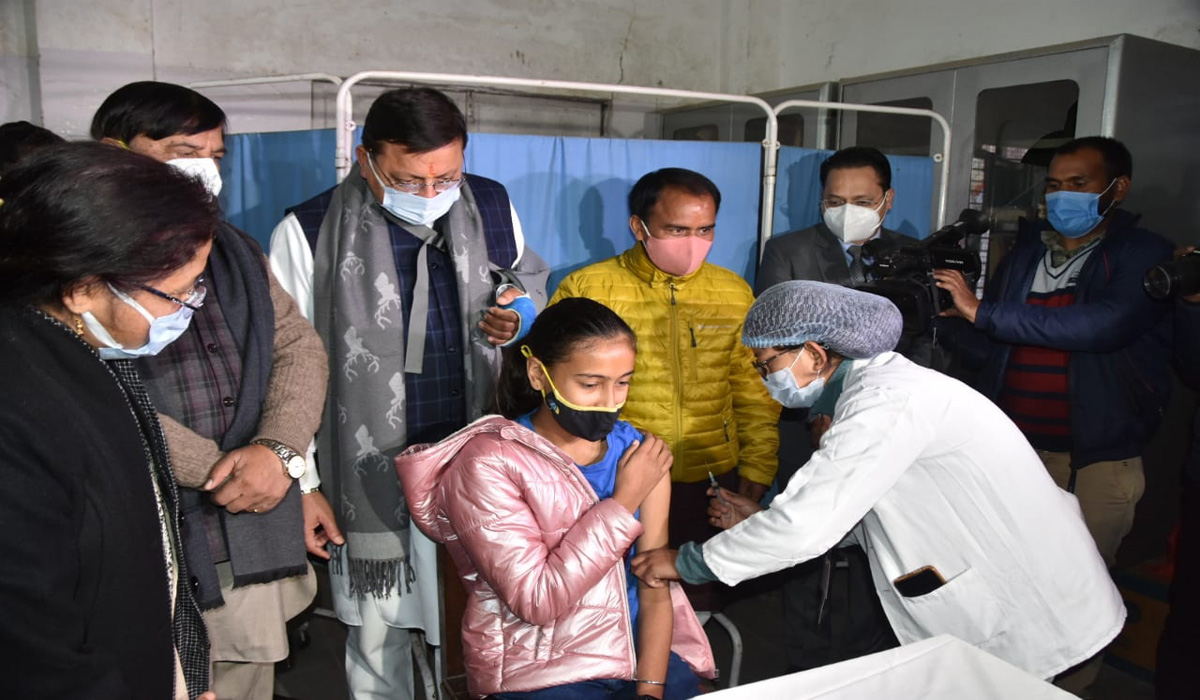 Covid vaccination campaign launched for 15-18 age group