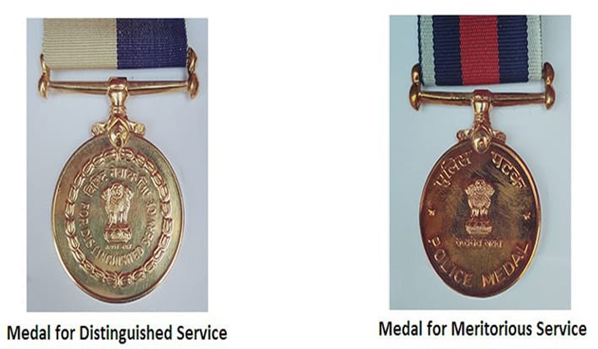 Police officers to be honoured with 'President's Police Medal