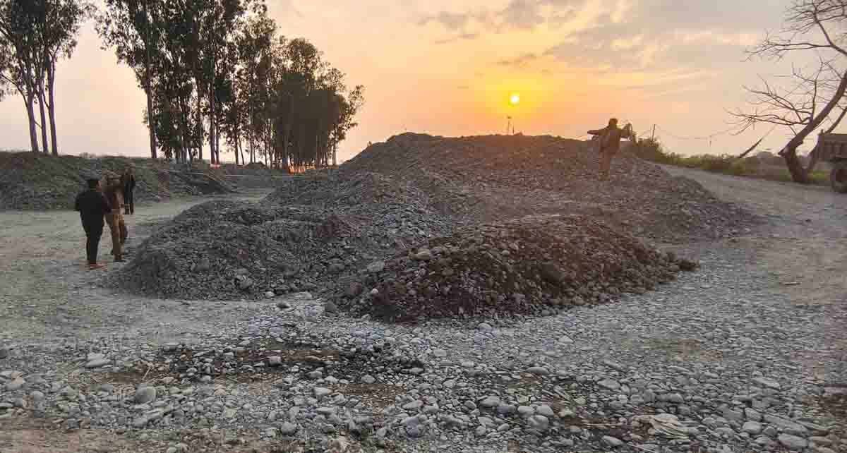Authorities seize 5K tonnes of illegally mined material in Vikasnagar