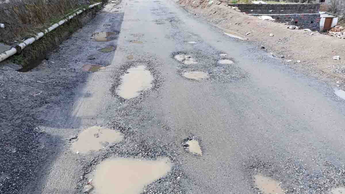 Substandard work dents roads leading to Auli
