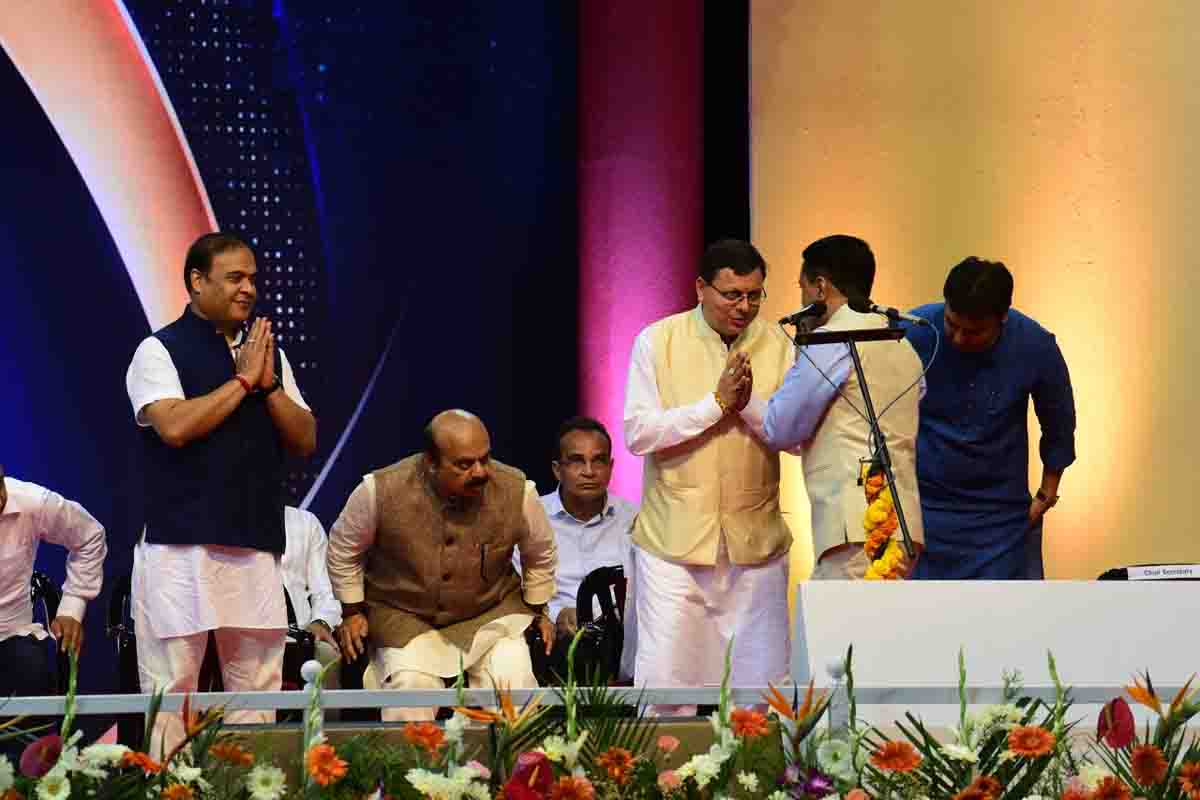 CM Dhami greets Goa CM Pramod