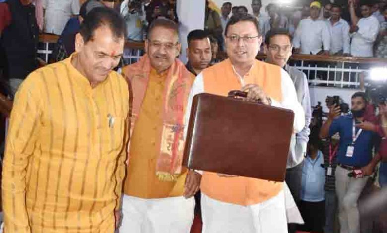 Dhami govt tables vote on account of Rs 21,117 crore in Assembly