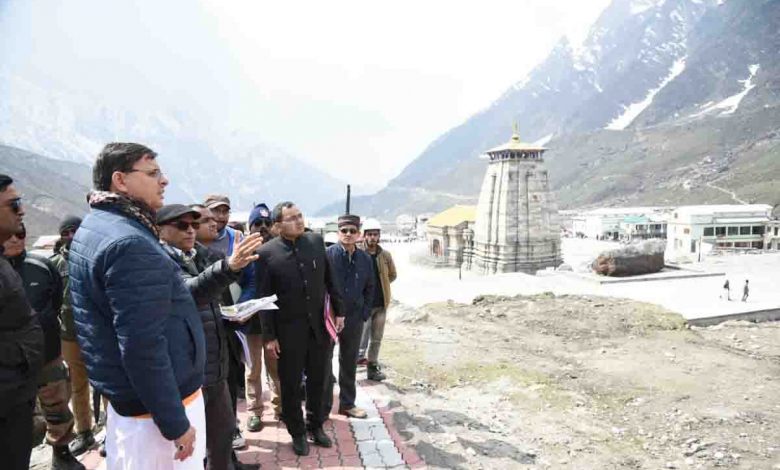 CM visits Kedarnath, inspects reconstruction, reviews Yatra preparations.jpeg