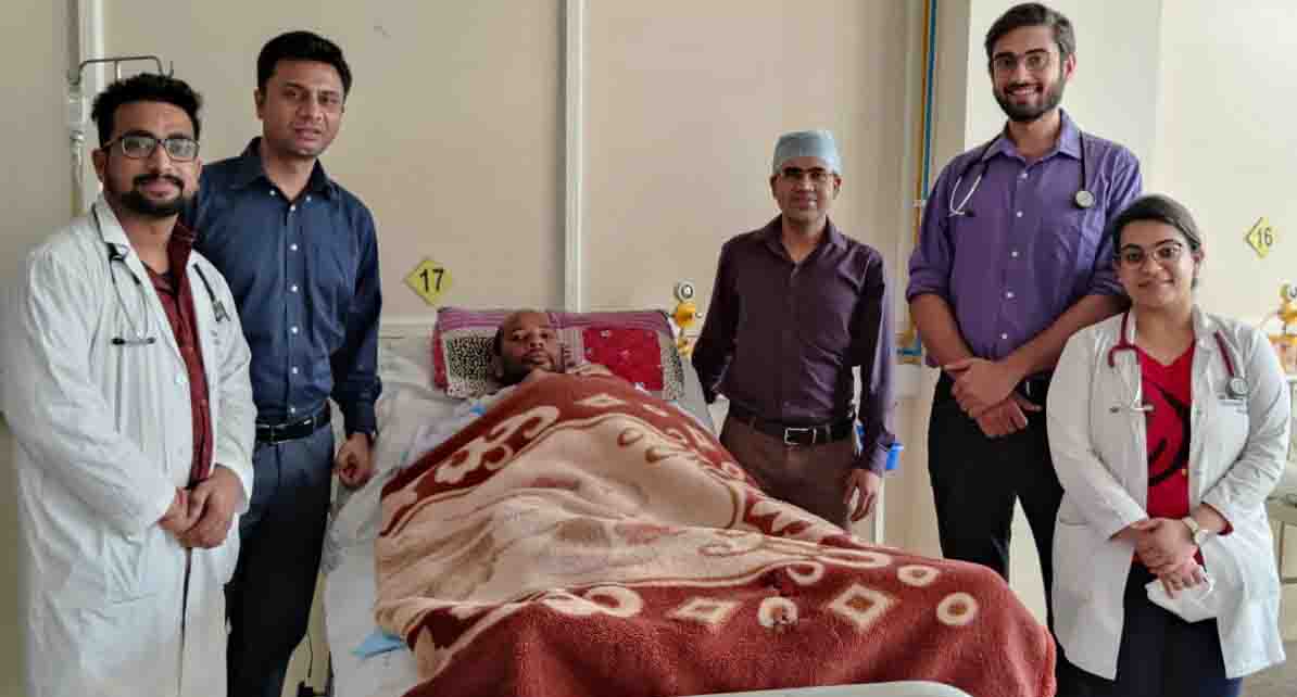 PARTO of Gastric Varices saves life of 35 yr old in Doon