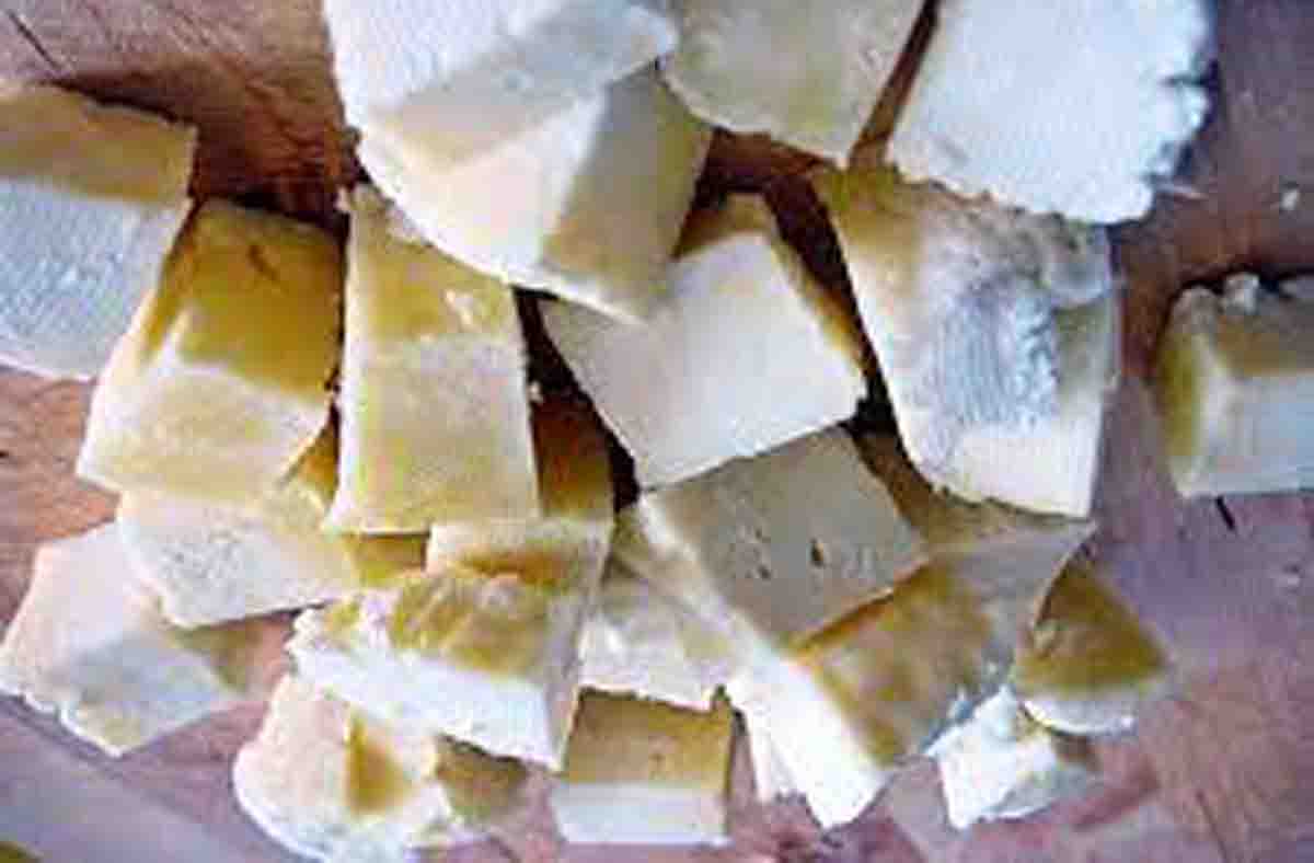 Adulterated paneer