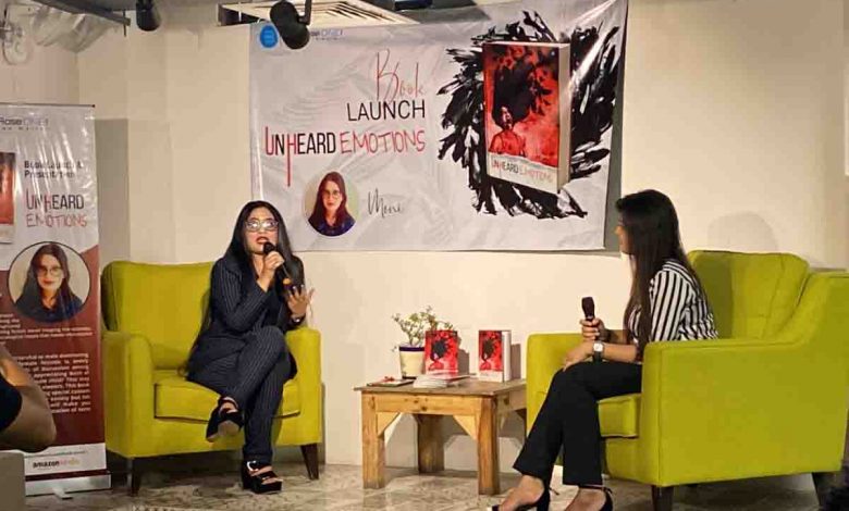 MONI SINGH LAUCHES "UNHEARD EMOTIONS"
