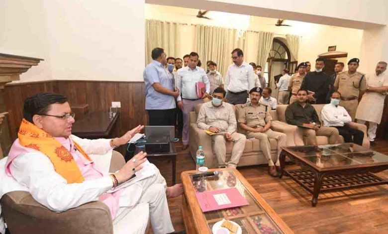 Take special care for providing facilities to pilgrims- CM to Haridwar officials
