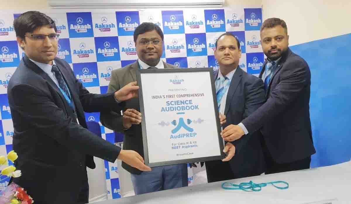 Aakash+BYJU’S launches audiobook for NEET aspirants