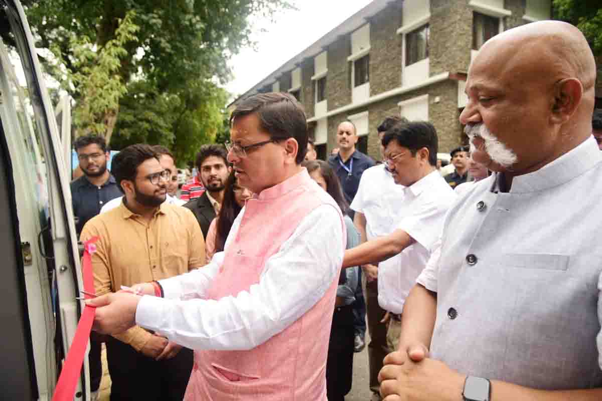 CM Dhami unveils Nabh Netra station