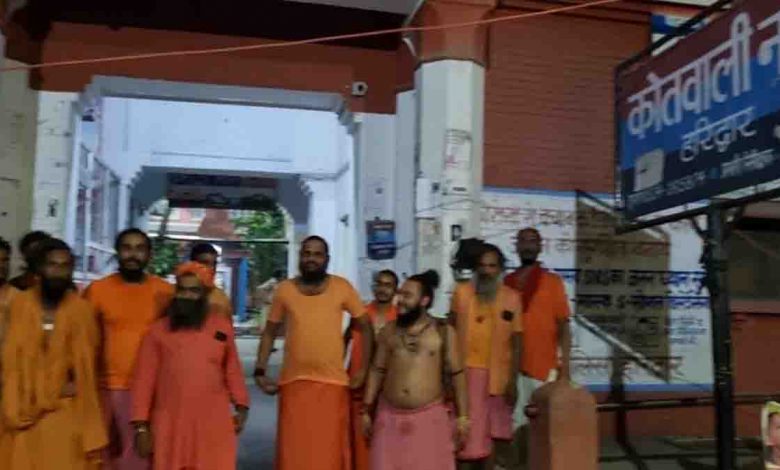 Juna Akhada ascetic seriously injured in late night attack